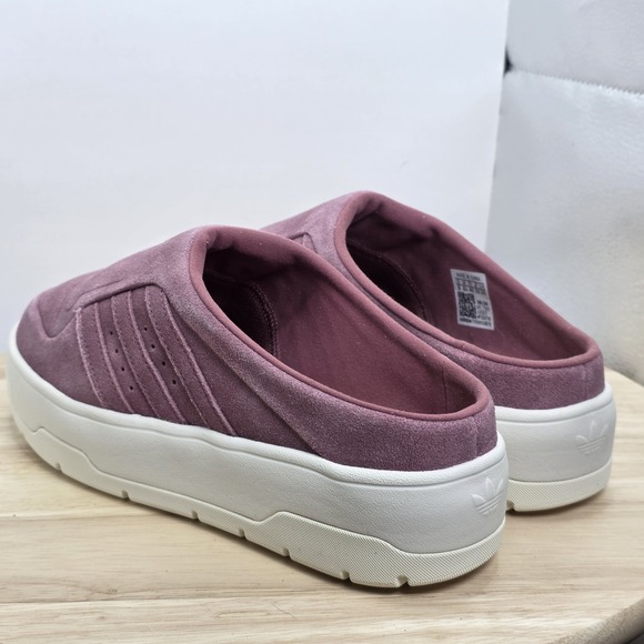 Women's size 8- Adidas Shoes Pink Originals Rivalry Low Mule Sneakers IH2870 NEW - Picture 7 of 9